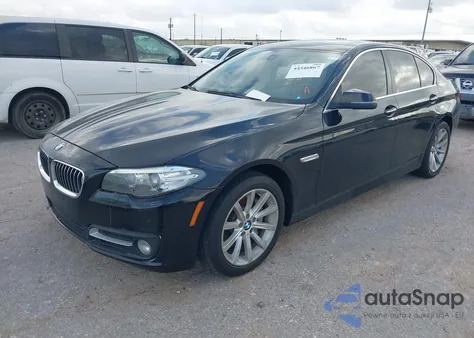 2015 BMW 535I из США, поврежденный, VIN WBA5B1C5XFG125405